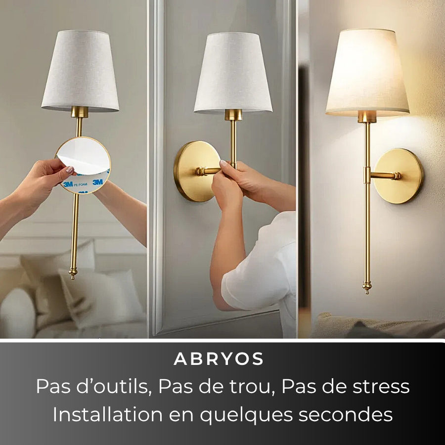 Appliques Murales sans fil | 1 Achetée = 1 Offerte