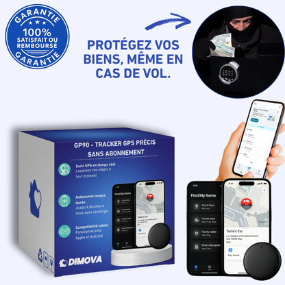 Tracker GPS pour Android et iOS – Aucun abonnement requis